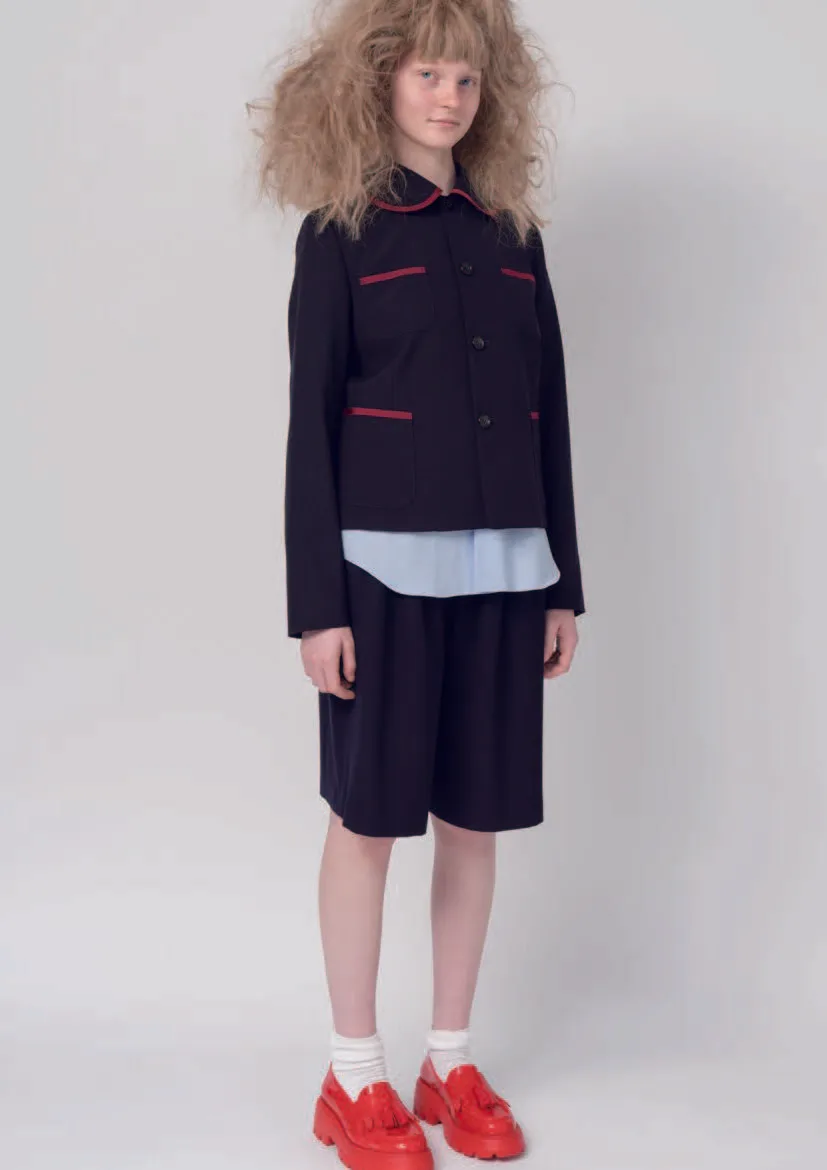 コムデギャルソンガール 2025年秋冬 LOOK 3