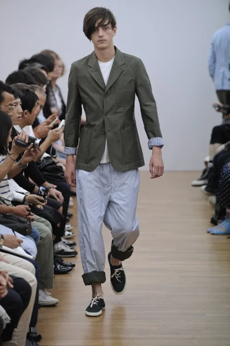 コムデギャルソンシャツ 2010春夏 LOOK 33