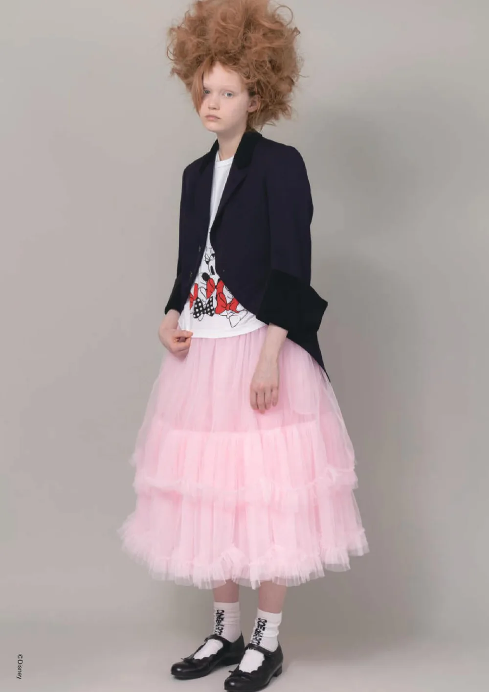 コムデギャルソンガール 2021年秋冬 LOOK 6