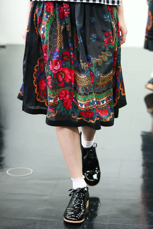 トリコ・コムデギャルソン 2014年春夏 LOOK 5 / VIEW 2