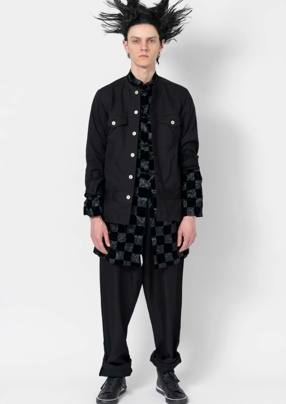 ブラックコムデギャルソン 2023年秋冬 LOOK 10