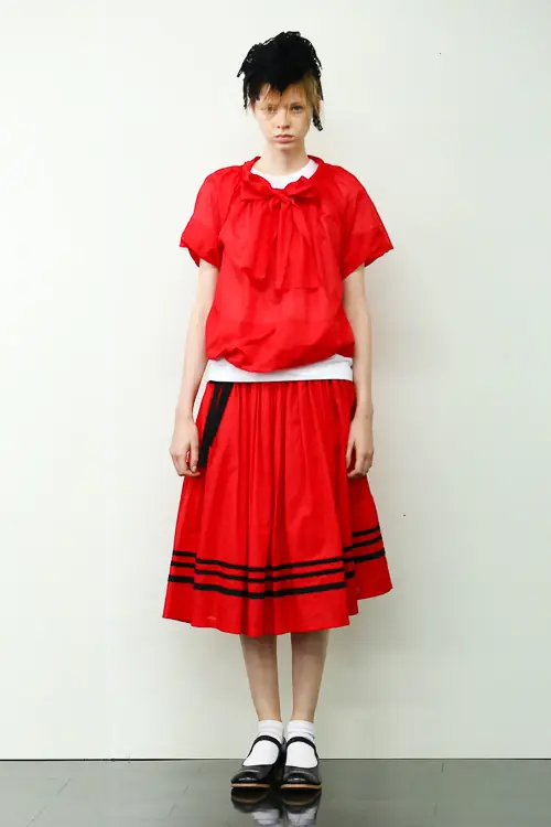 トリコ・コムデギャルソン 2014年春夏 LOOK 40