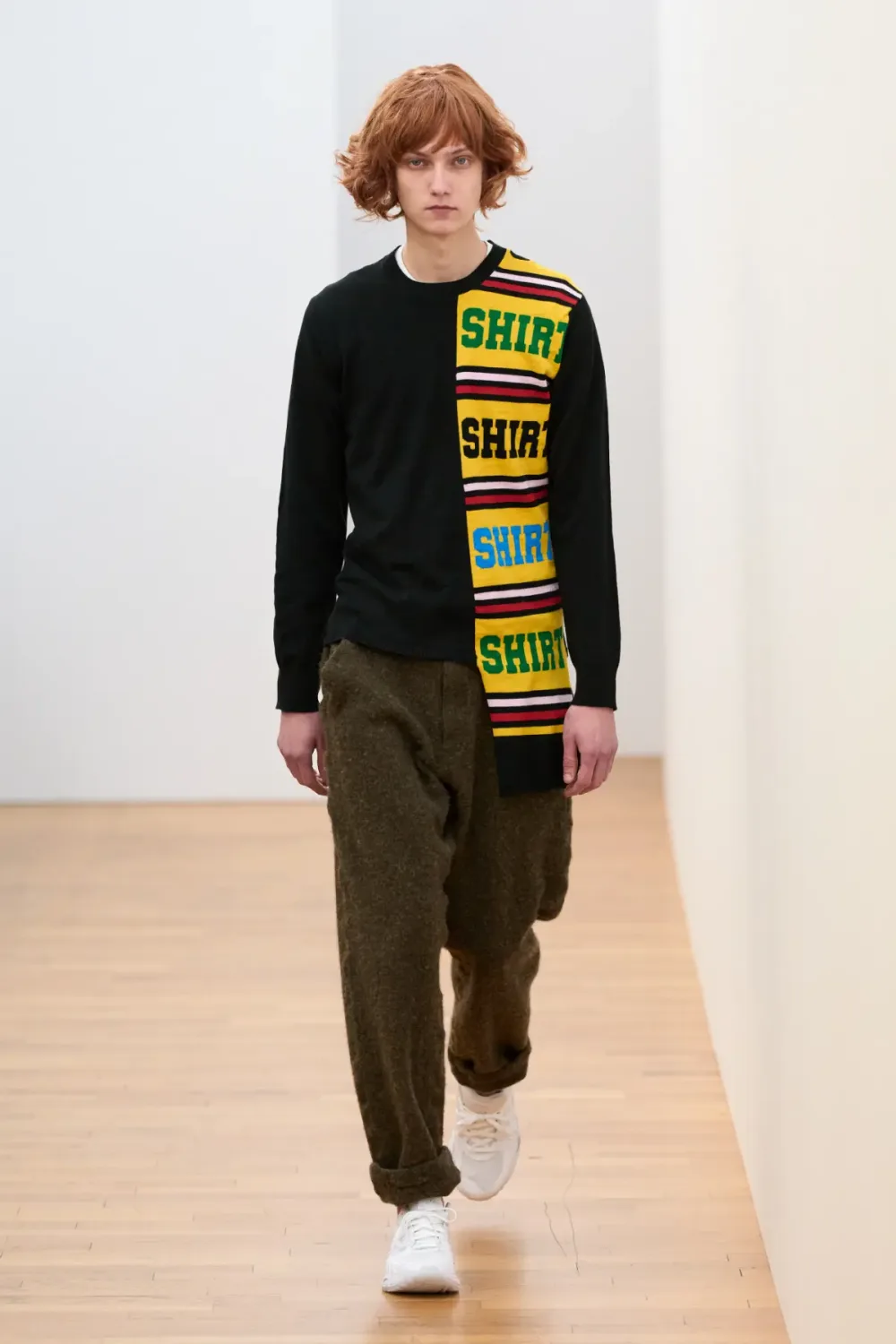 コムデギャルソンシャツ 2025年秋冬 LOOK 15