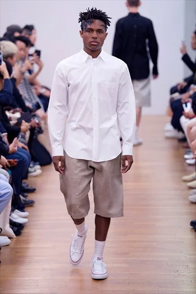 コムデギャルソンシャツ 2019春夏 LOOK 35