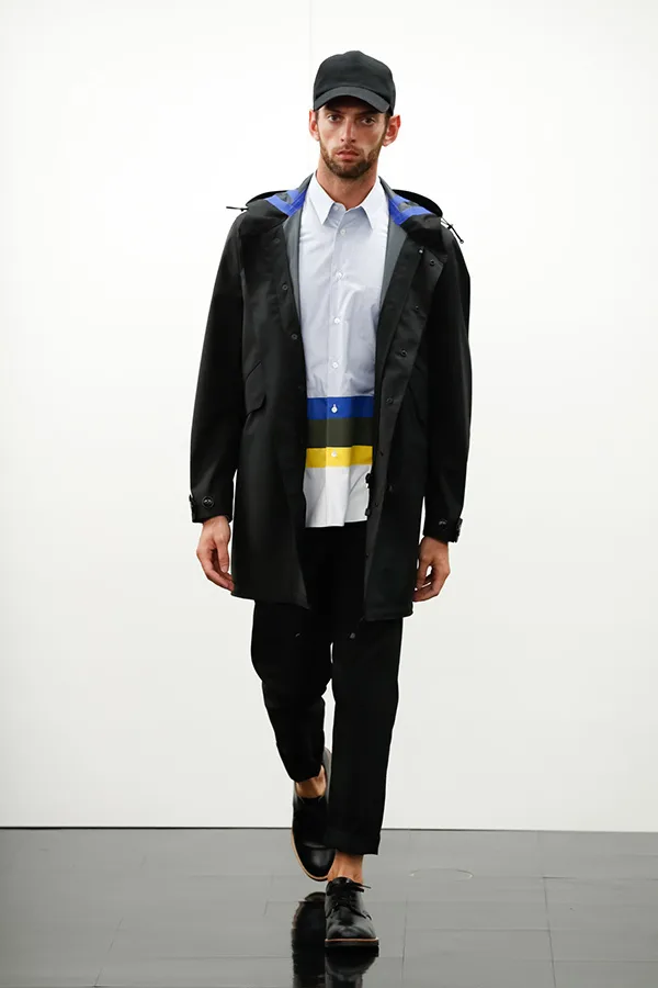 コムデギャルソンオム 2018春夏 LOOK 7