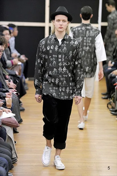 コムデギャルソンシャツ 2014秋冬 LOOK 5