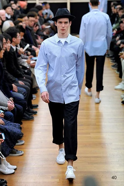 コムデギャルソンシャツ 2014秋冬 LOOK 40
