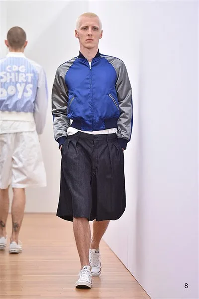 コムデギャルソンシャツ 2017春夏 LOOK 47