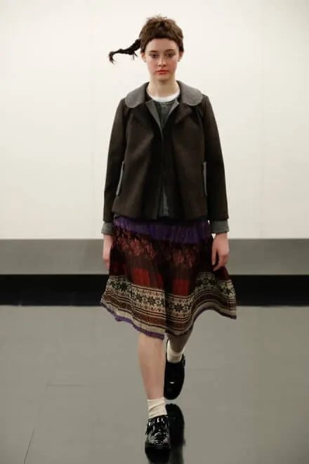 トリココムデギャルソン 2017秋冬 LOOK 43