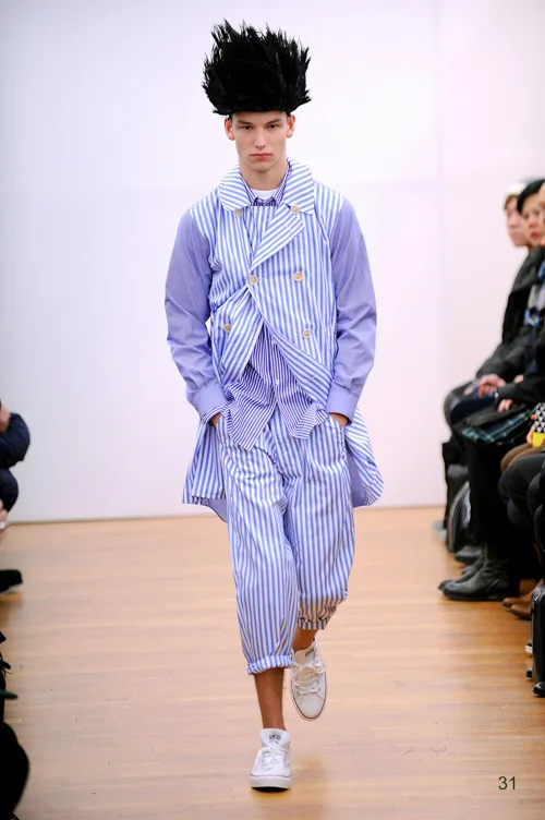 コムデギャルソンシャツ 2015秋冬 LOOK 31
