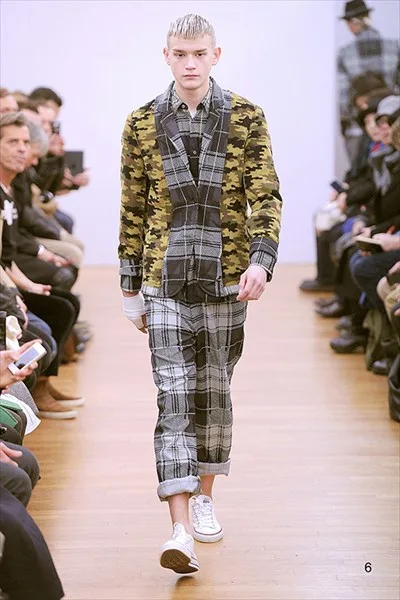 コムデギャルソンシャツ 2013秋冬 LOOK 6