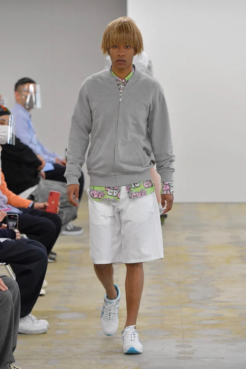 コムデギャルソンシャツ 2021年秋冬 LOOK 11