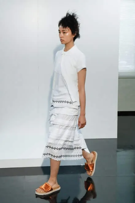 トリココムデギャルソン 2019春夏 LOOK 33
