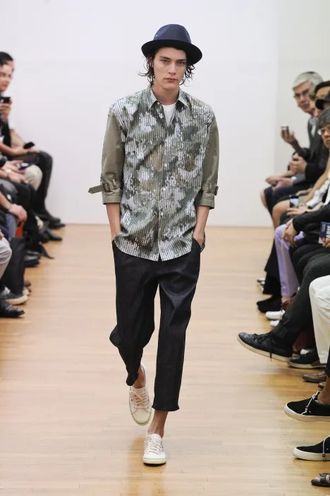 コムデギャルソンシャツ 2012春夏 LOOK 7