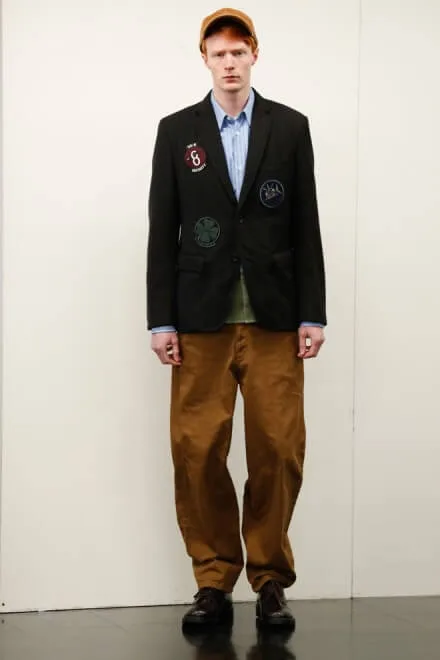 コムデギャルソンオム 2017秋冬 LOOK 19