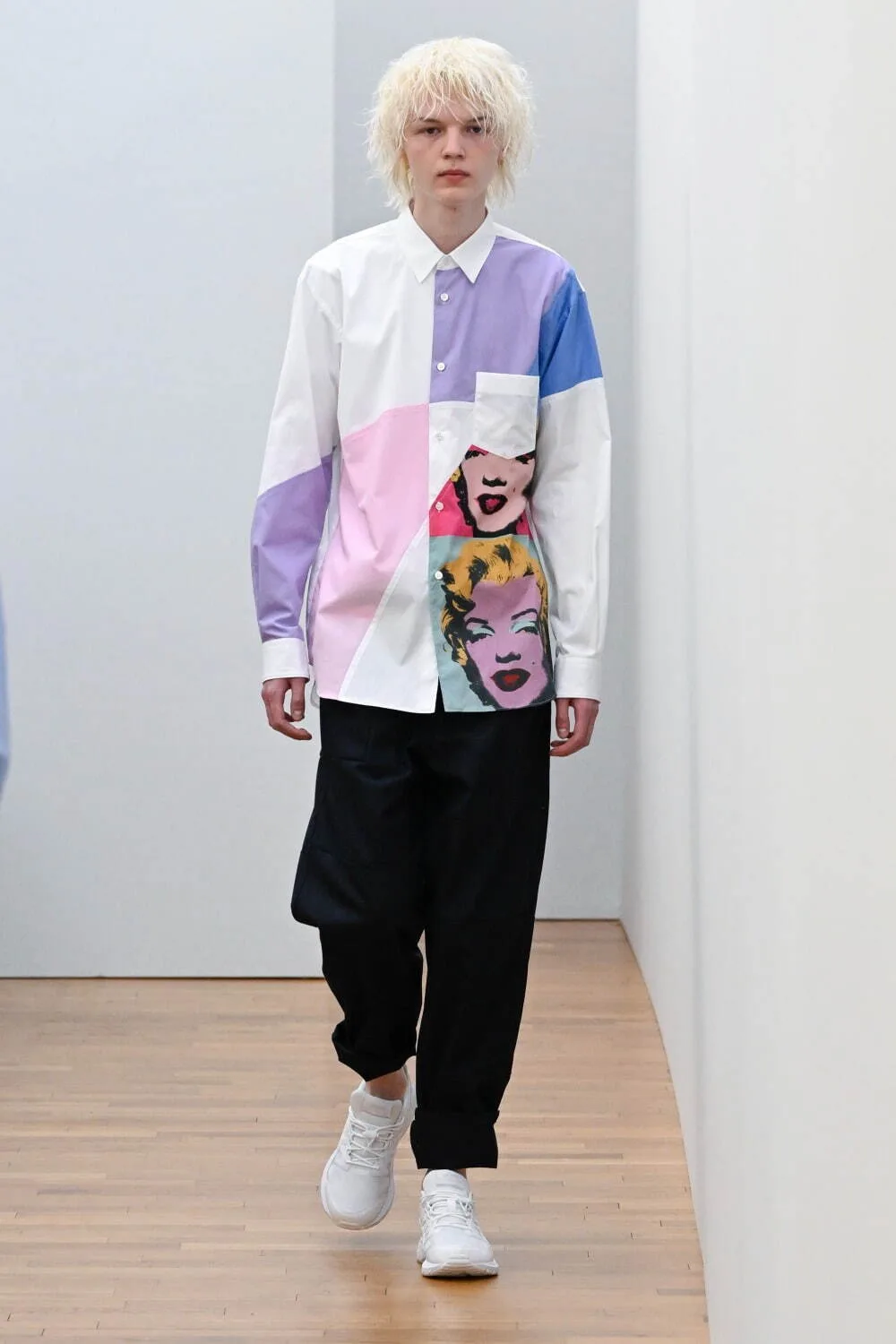コムデギャルソンシャツ 2024年春夏 LOOK 3