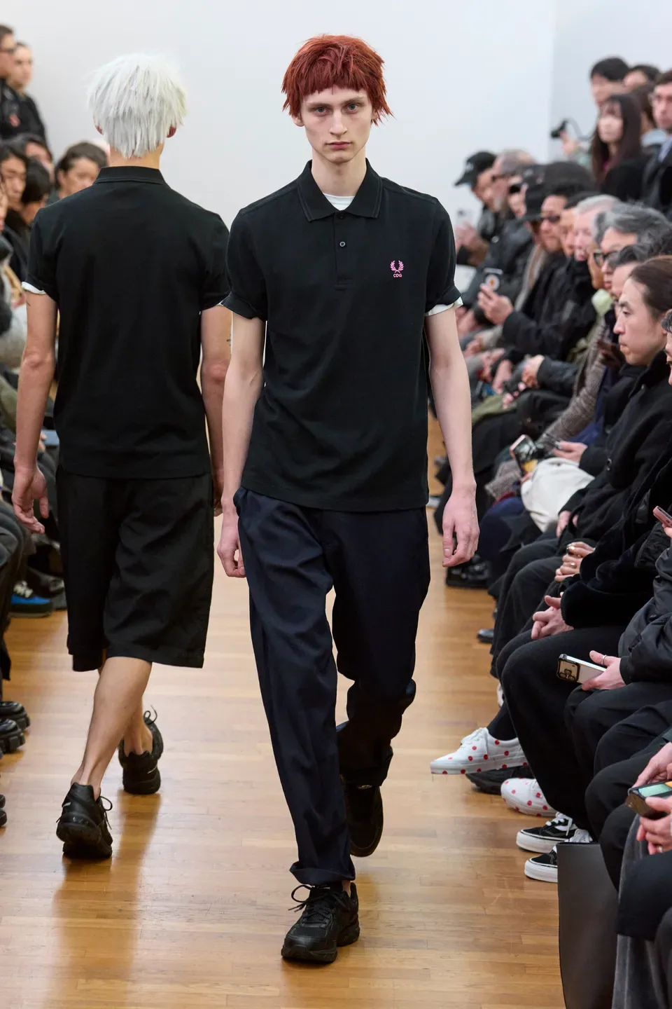 コムデギャルソンシャツ 2026年秋冬 LOOK 11