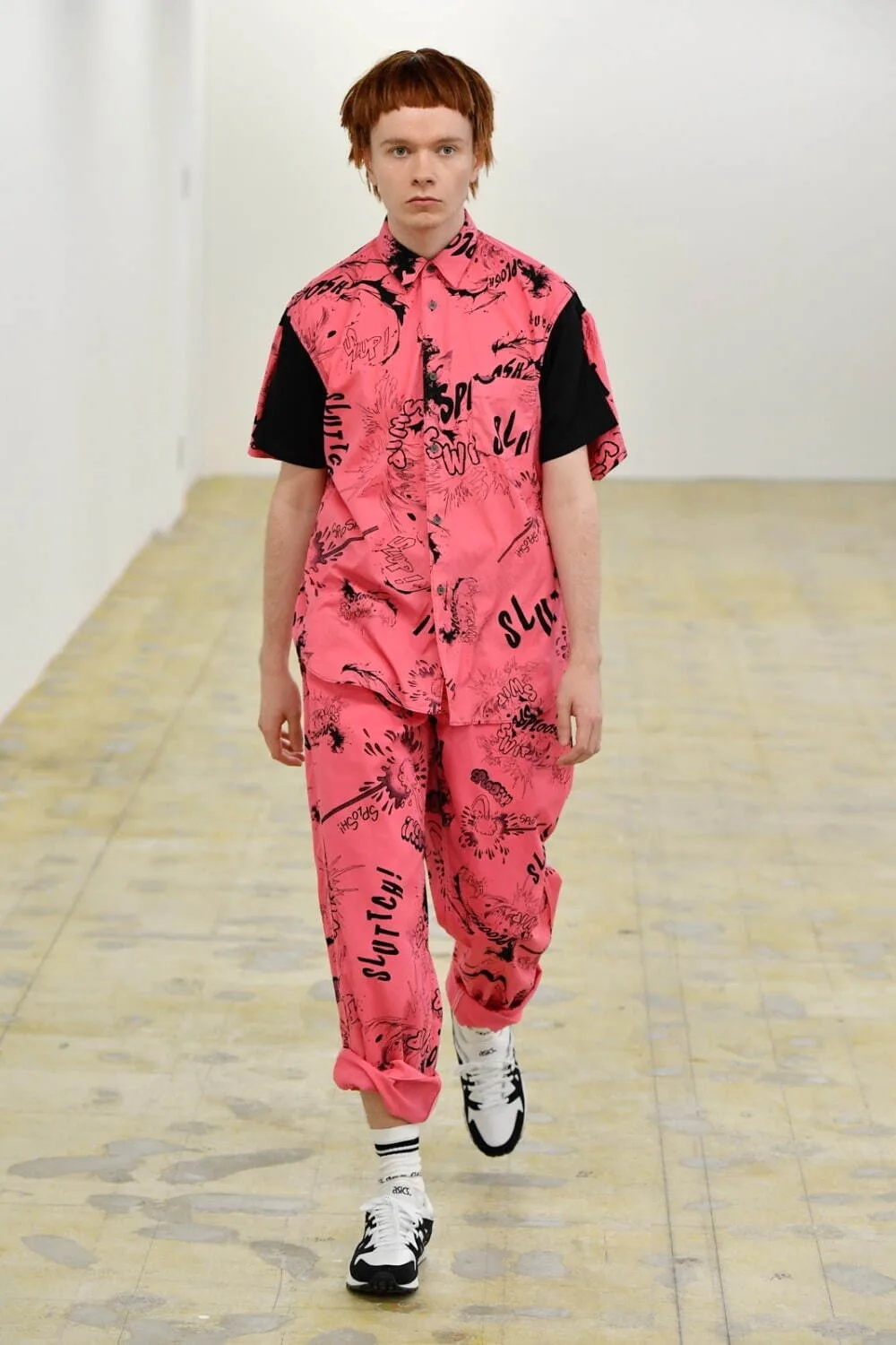コムデギャルソンシャツ 2022年春夏 LOOK 43
