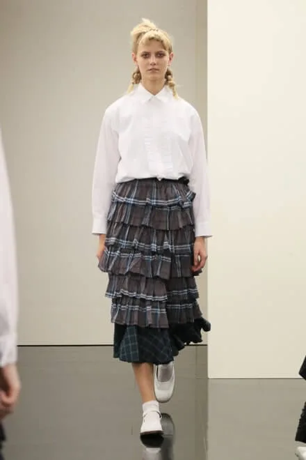 トリココムデギャルソン 2016春夏 LOOK 10