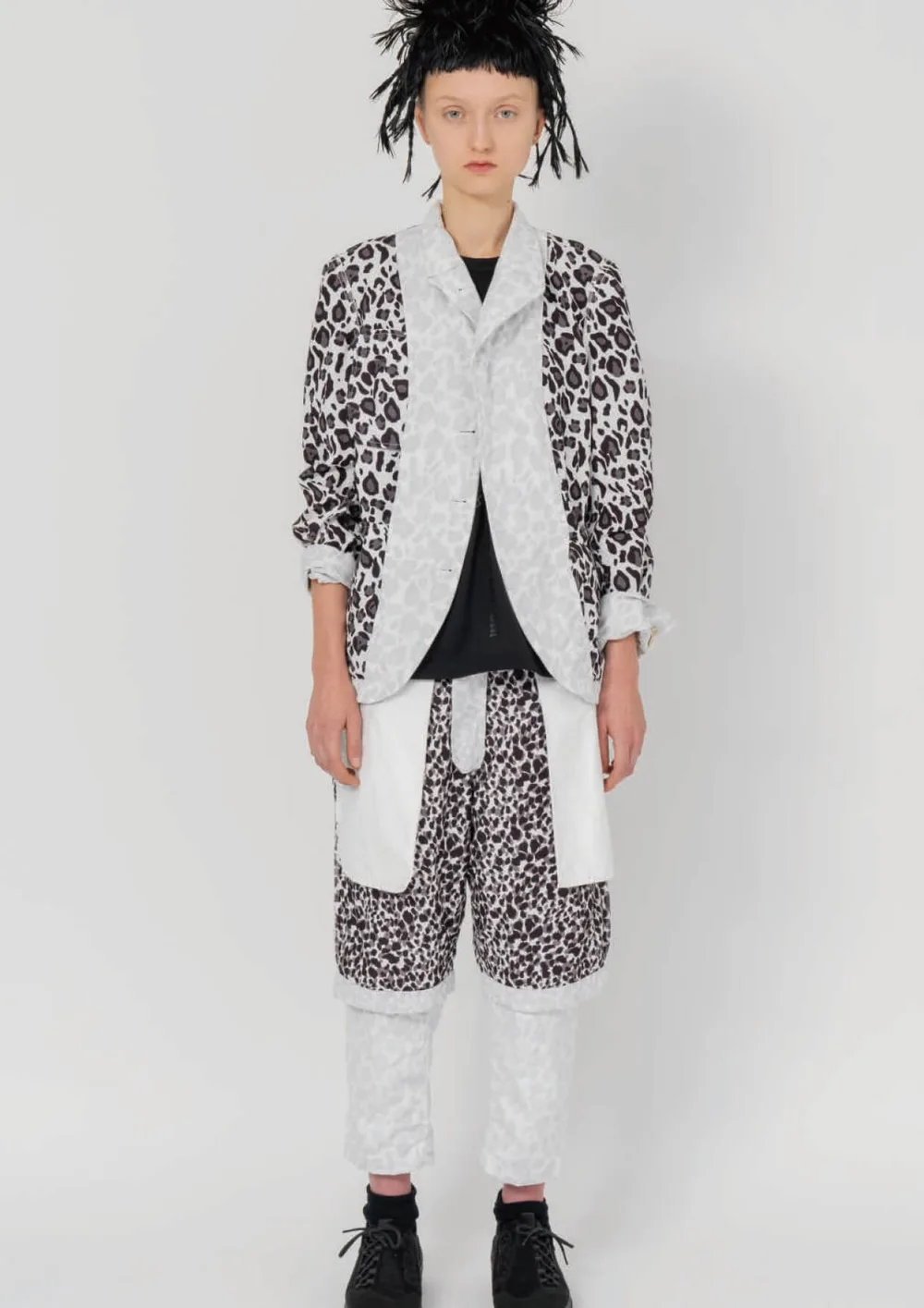 ブラックコムデギャルソン 2021春夏 LOOK 23
