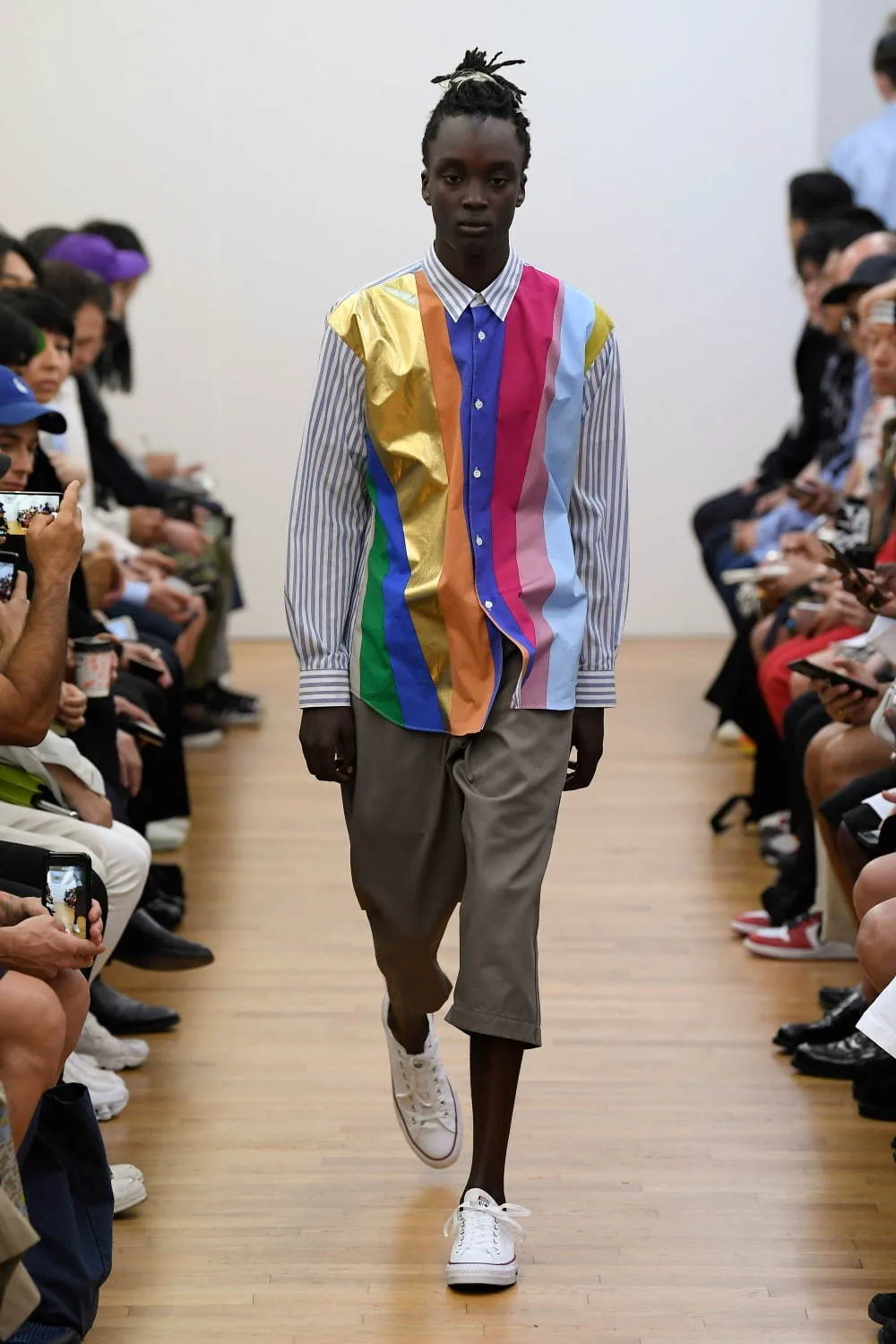 コムデギャルソンシャツ 2020春夏 LOOK 7