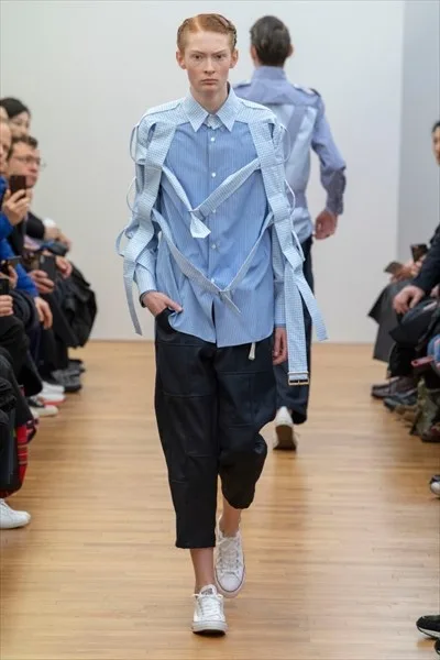 コムデギャルソンシャツ 2019秋冬 LOOK 37