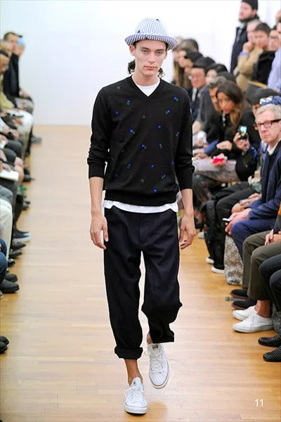 コムデギャルソンシャツ 2014春夏 LOOK 11