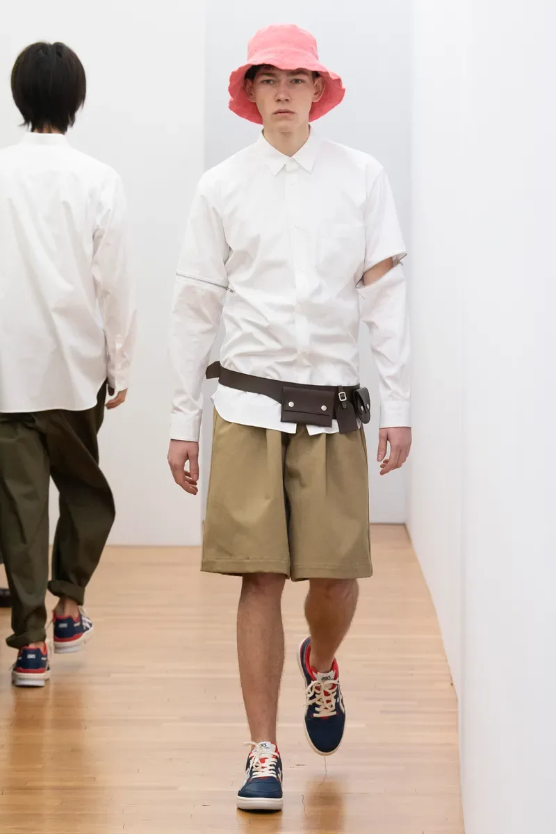 コムデギャルソンシャツ 2023年秋冬 LOOK 34