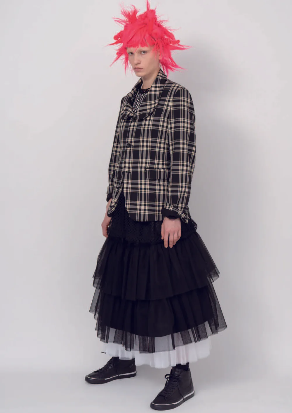 ブラックコムデギャルソン 2026年秋冬 LOOK 5