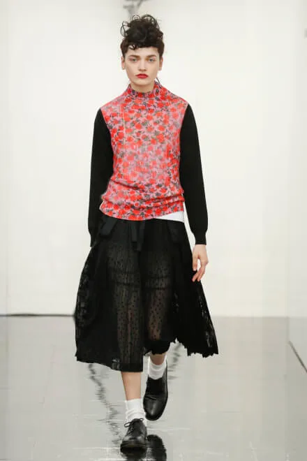 トリココムデギャルソン 2018秋冬 LOOK 20