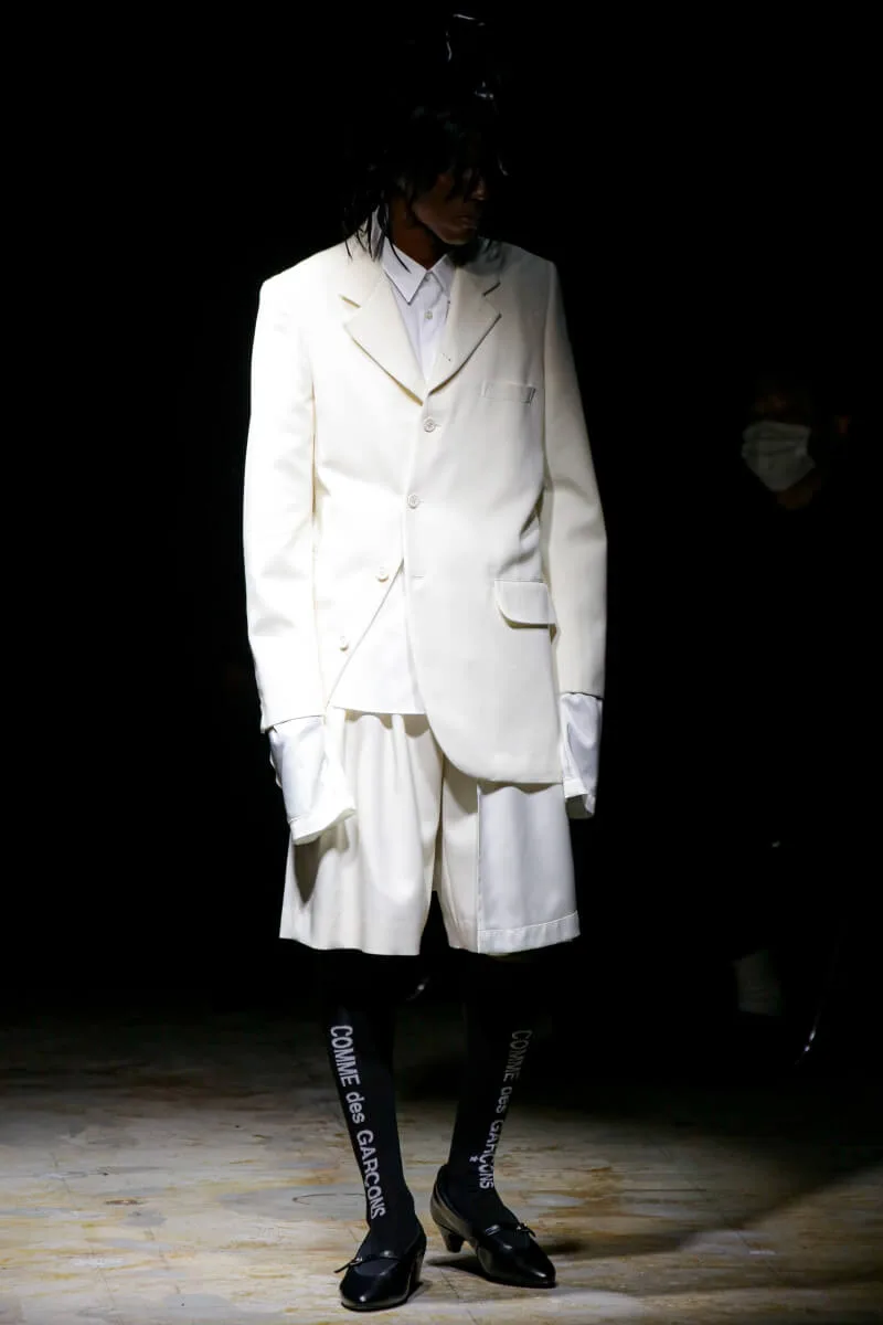 コムデギャルソンオムプリュス 2021年秋冬 LOOK 3