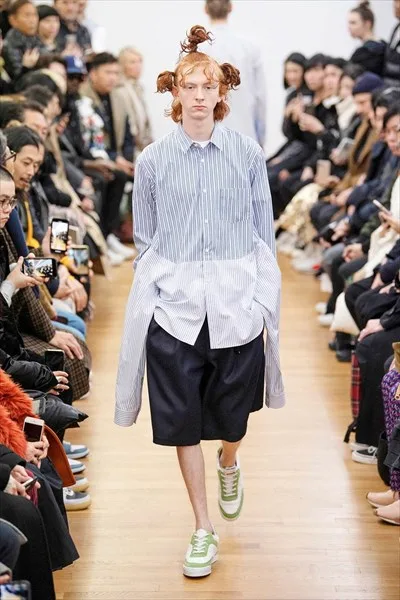 コムデギャルソンシャツ 2020秋冬 LOOK 22