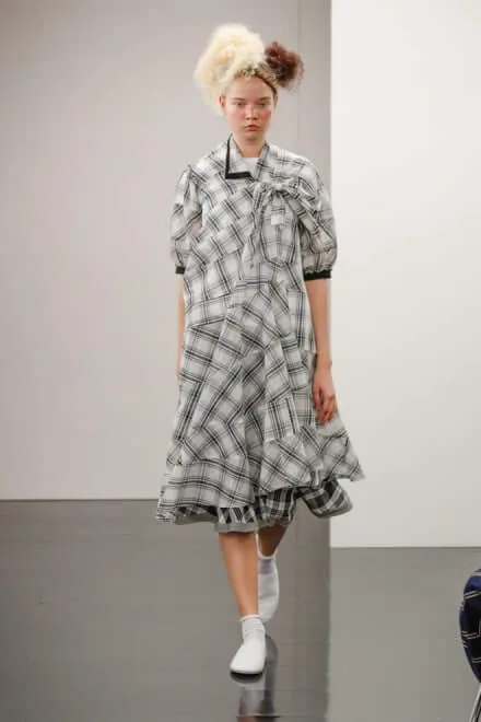 トリココムデギャルソン 2018春夏 LOOK 27