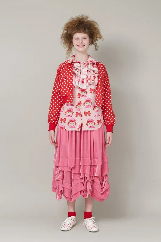コムデギャルソンガール 2019秋冬 LOOK 22
