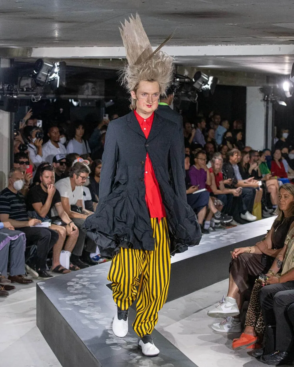 コムデギャルソンオムプリュス 2023年春夏 LOOK 8