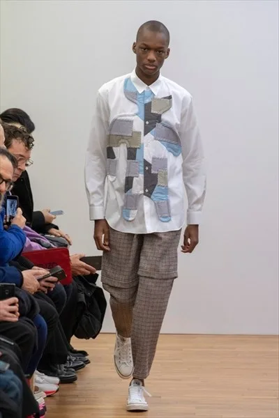 コムデギャルソンシャツ 2019秋冬 LOOK 2