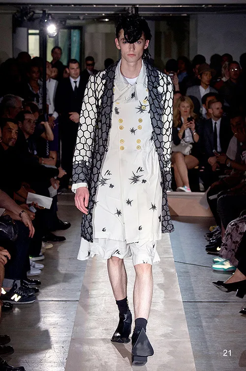 コムデギャルソンオムプリュス 2015春夏 LOOK 20