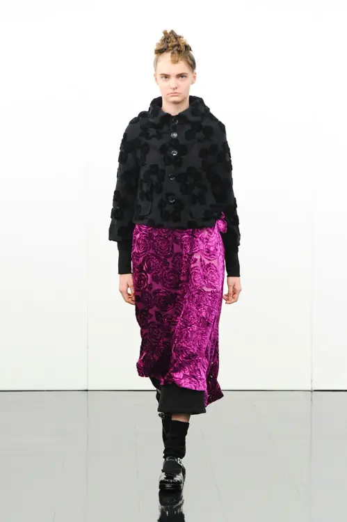 トリコ・コムデギャルソン 2014年秋冬 LOOK 16