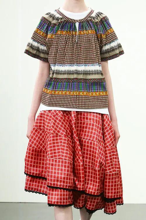 トリコ・コムデギャルソン 2014年春夏 LOOK 27 / VIEW 2