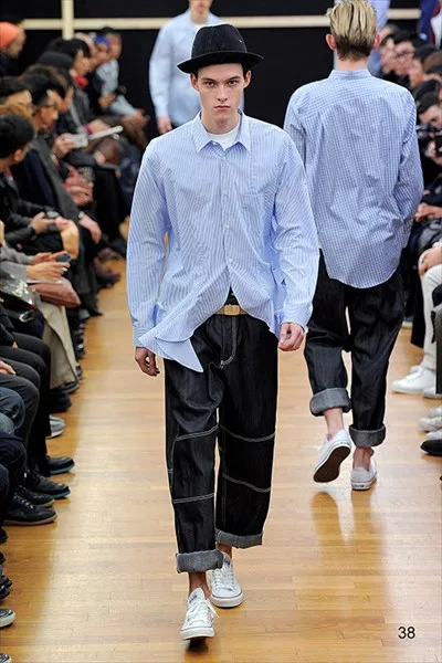 コムデギャルソンシャツ 2014秋冬 LOOK 38
