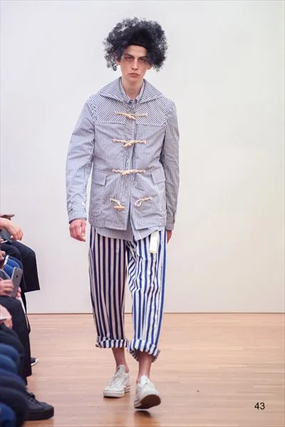 コムデギャルソンシャツ 2016春夏 LOOK 43