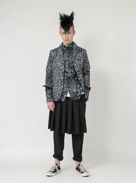 ブラックコムデギャルソン 2019秋冬 LOOK 37