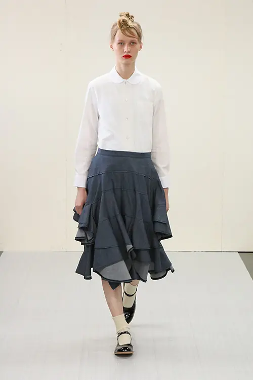 トリコ・コムデギャルソン 2015年秋冬 LOOK 13