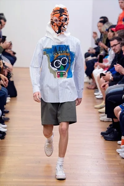コムデギャルソンシャツ 2019春夏 LOOK 21