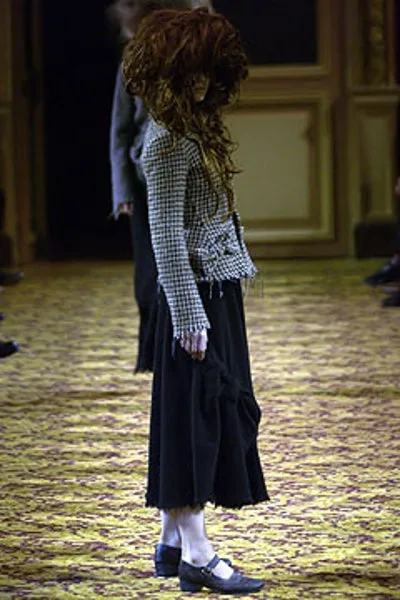 JUNYA WATANABE 2003 AWの同シーズン掲載写真。