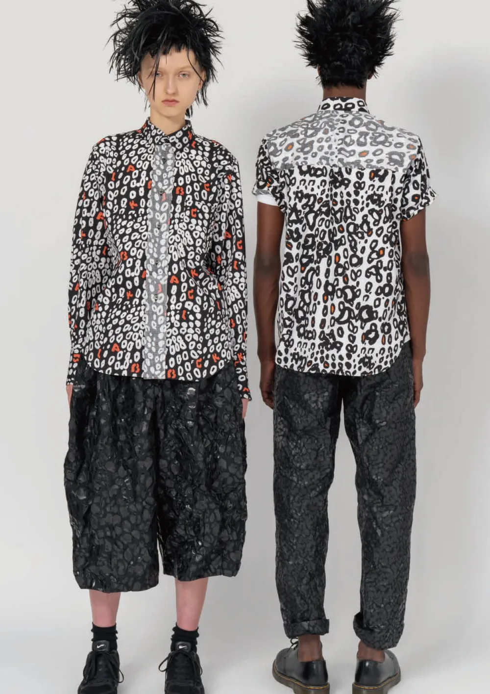 ブラックコムデギャルソン 2021春夏 LOOK 5