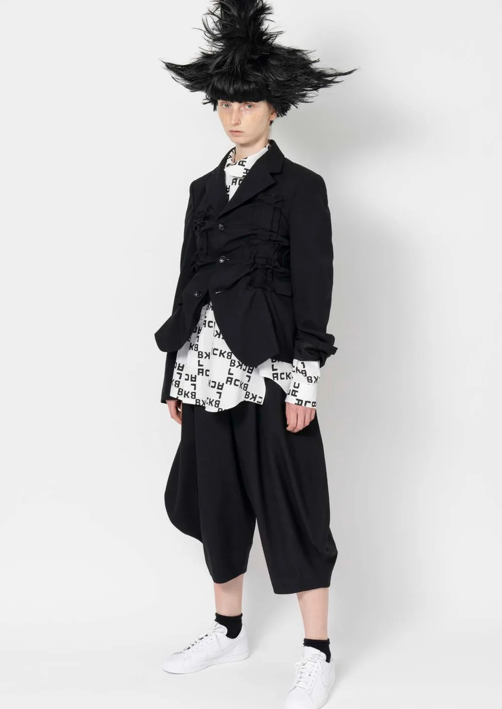 ブラックコムデギャルソン 2023年秋冬 LOOK 27