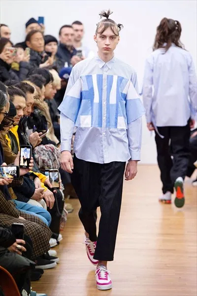 コムデギャルソンシャツ 2020秋冬 LOOK 7