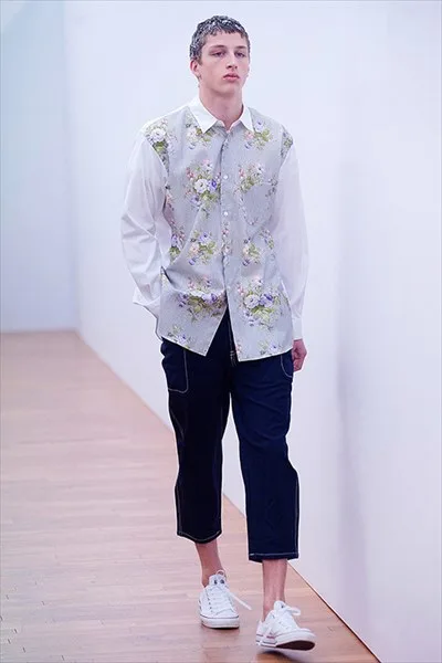 コムデギャルソンシャツ 2017秋冬 LOOK 10