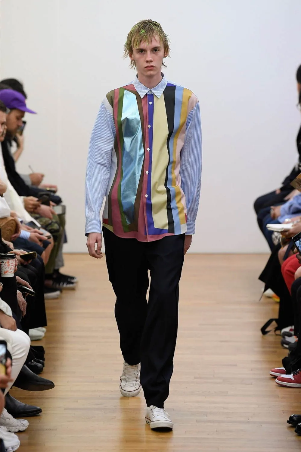 コムデギャルソンシャツ 2020春夏 LOOK 4